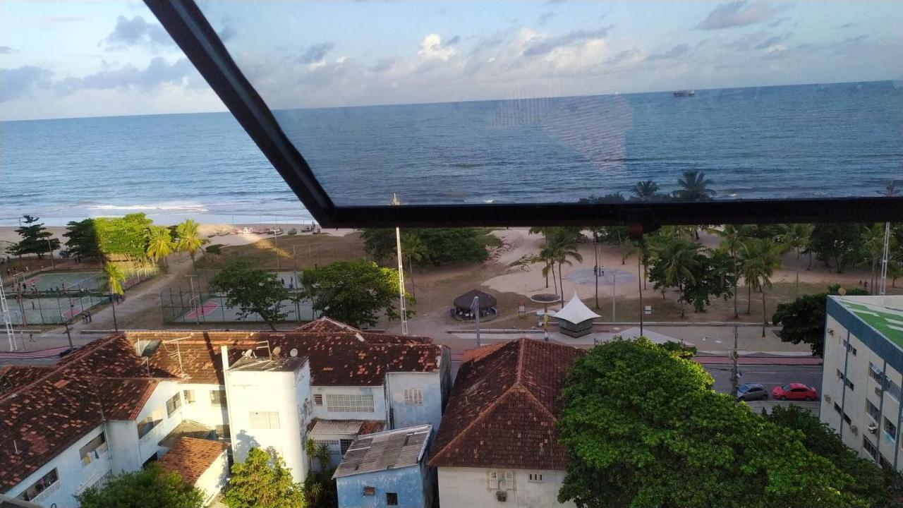 Apto com vista para o Mar, e Piscina na cobertura. Recife Exterior foto