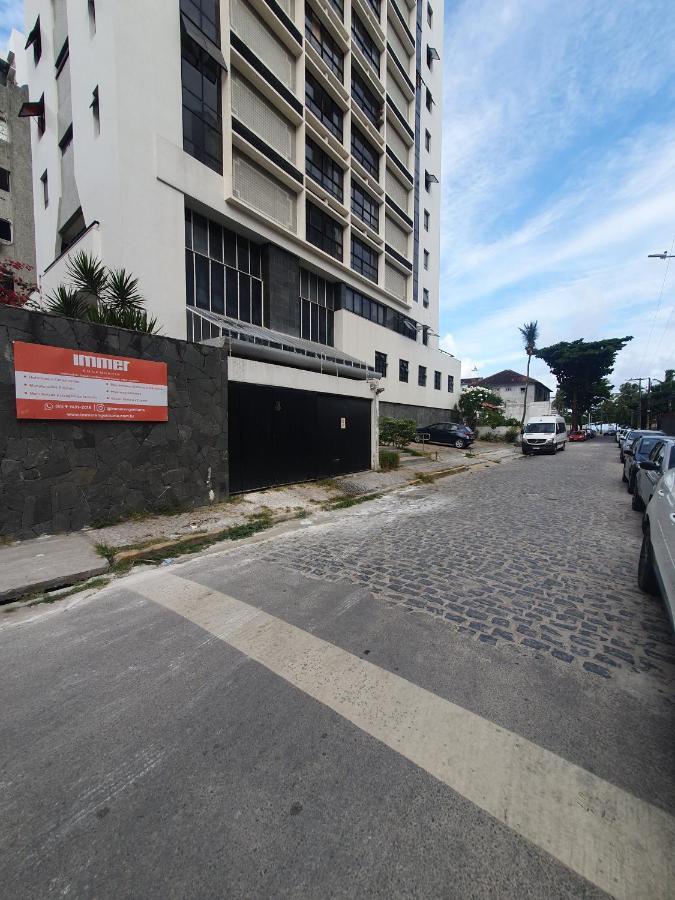 Apto com vista para o Mar, e Piscina na cobertura. Recife Exterior foto