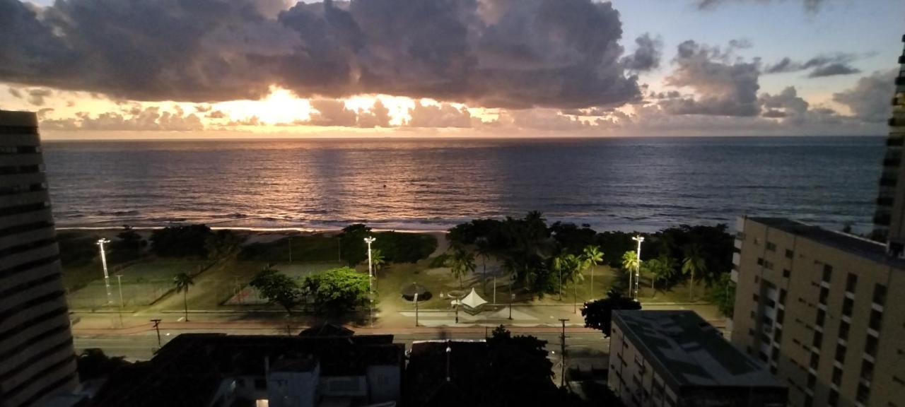 Apto com vista para o Mar, e Piscina na cobertura. Recife Exterior foto